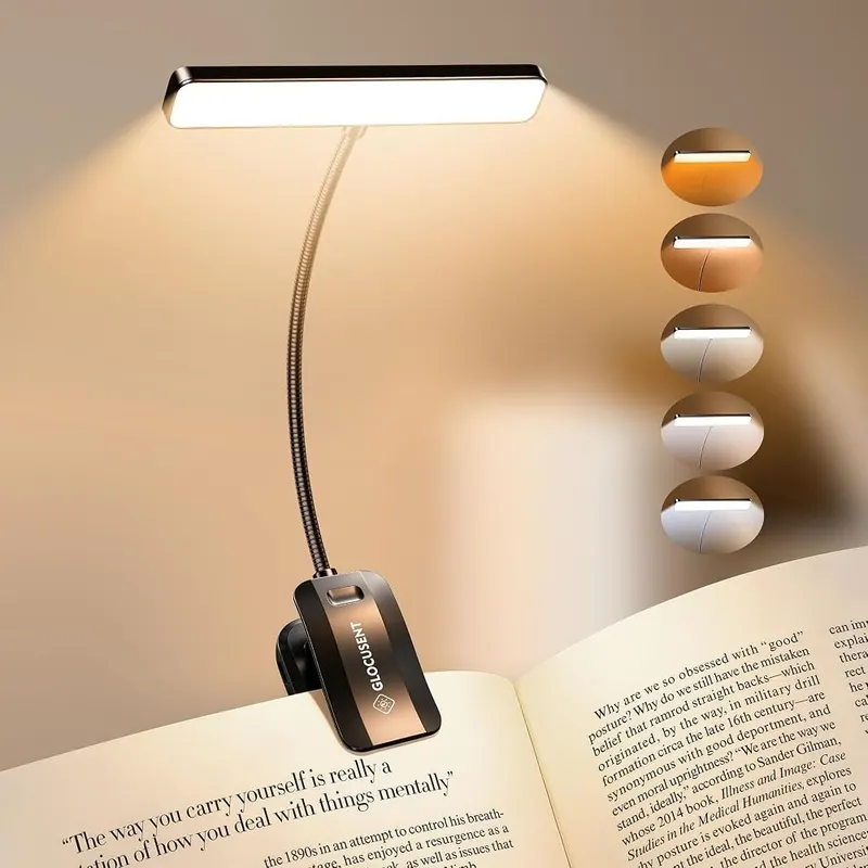 Glocusent 26 LED Reading Lights in Black