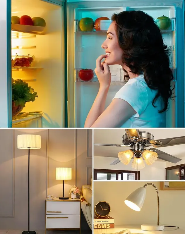 GOHDLAMP E26 A15 LED Refrigerator Light Bulb – Super Energy - Saving