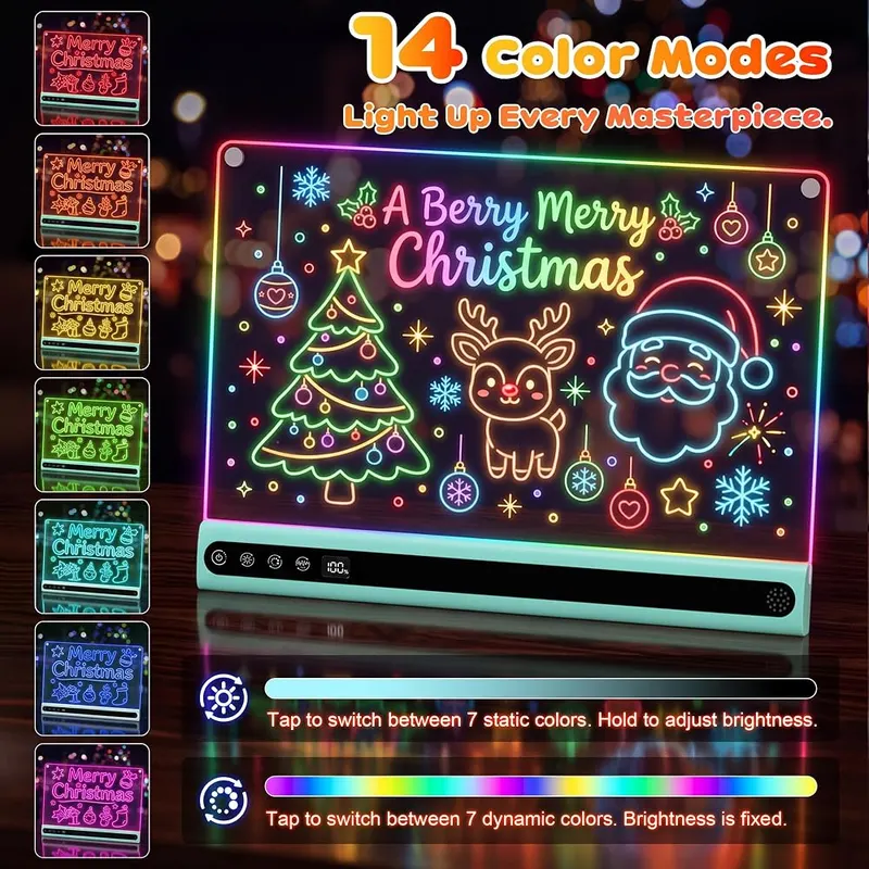 GOLSPARK 16-Inch Rechargeable LED Drawing Board – Rechargeable with about 10 hours of battery