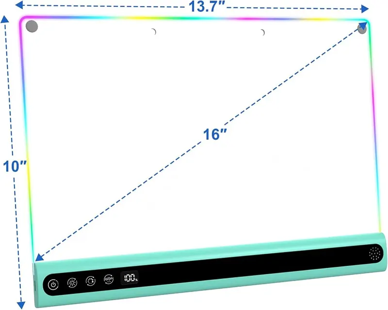 GOLSPARK 16-Inch Rechargeable LED Drawing Board – product photo 9 of 9