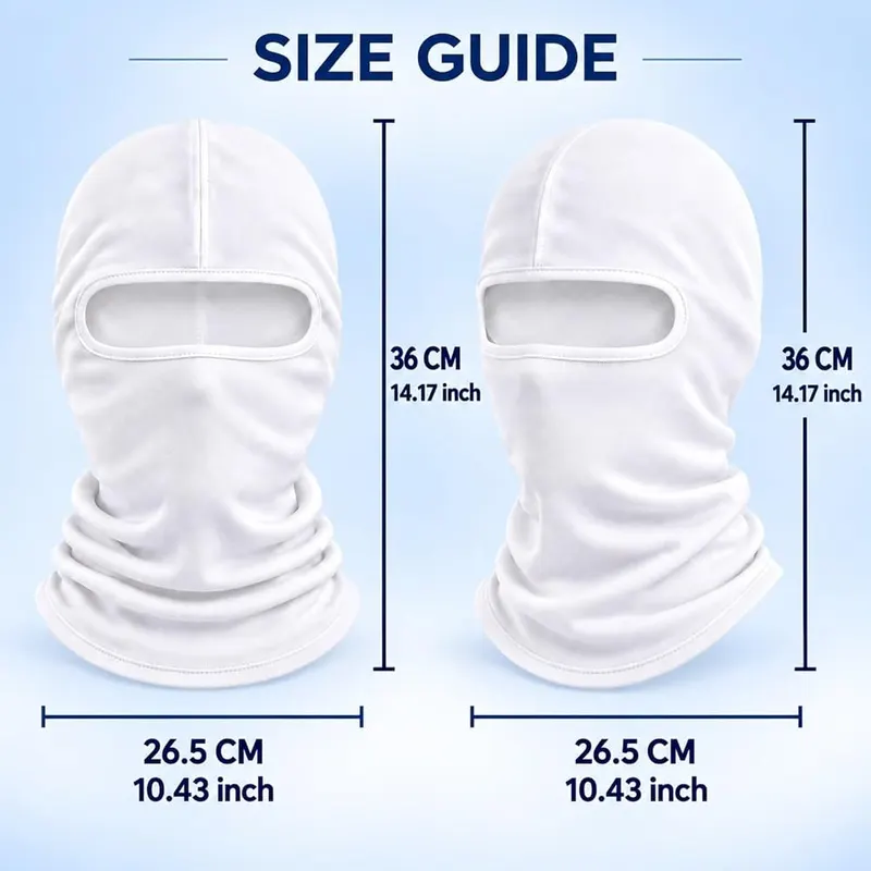 GONFXA Christmas Ski Mask Old Man Funny – Convenient open eye design
