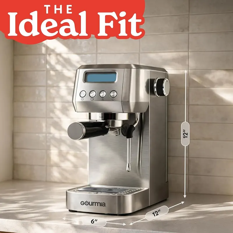 Gourmia Slim Espresso Machine – product photo 9 of 9