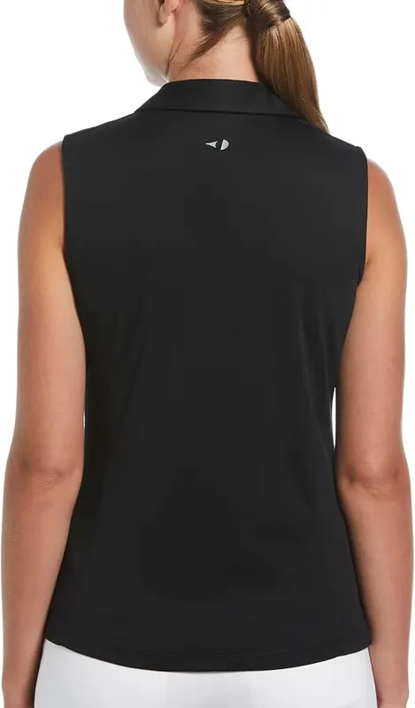 GRAND SLAM Women’s Solid Sleeveless Golf Top – product photo 2 of 4