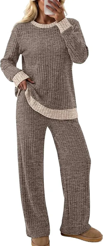 Gumipy 2 Piece Ribbed Sets C001- Camel – Material