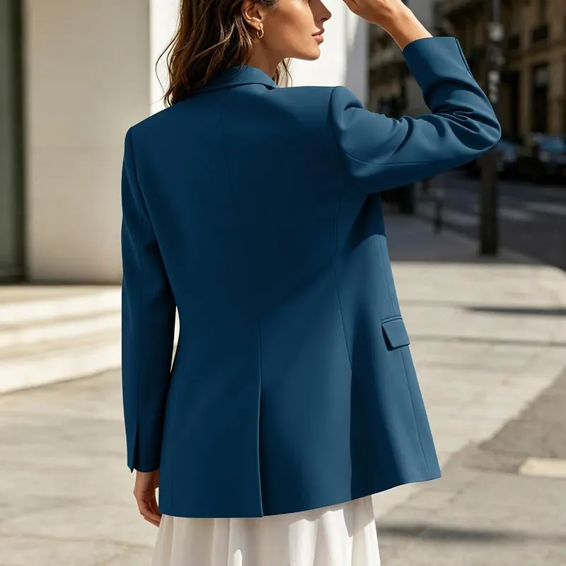 Gumipy Blazer Jackets H005- Navy Small – product photo 7 of 9