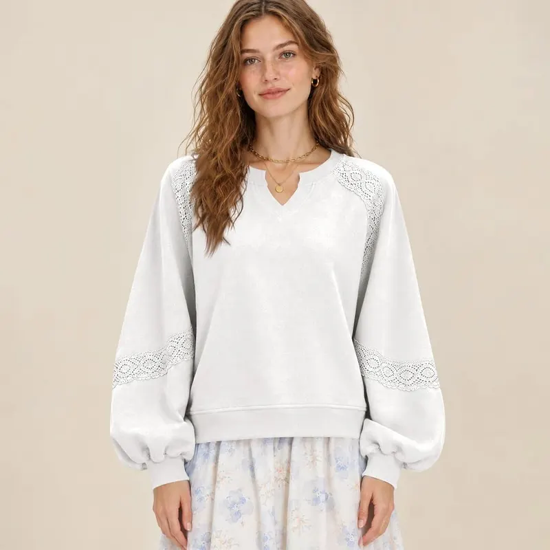 Gumipy Cropped Sweatshirts E008- White – Design
