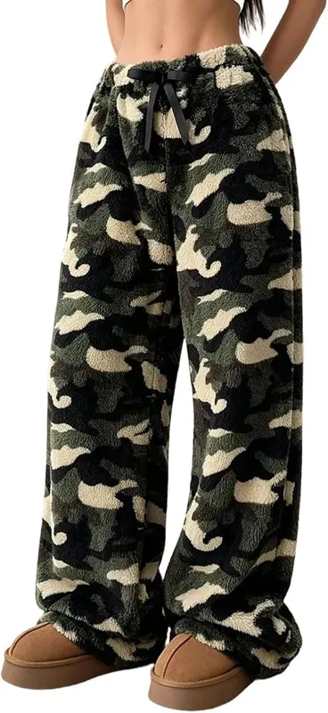 Gumipy Pajama Pants Y2K E002- Green in E002- Green