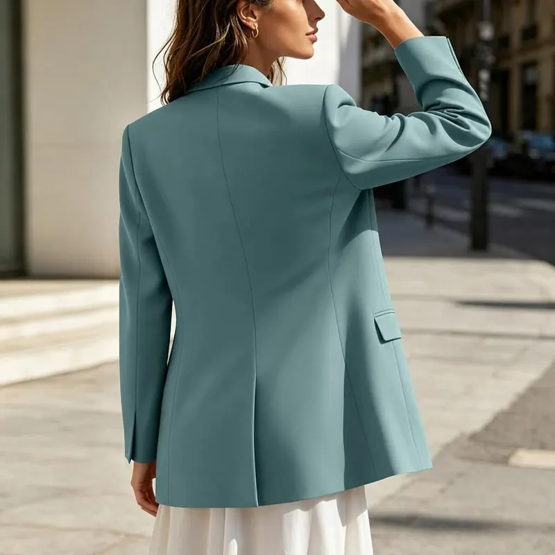 Gumipy Suit Jackets H007- Turquoise Large – product photo 7 of 9