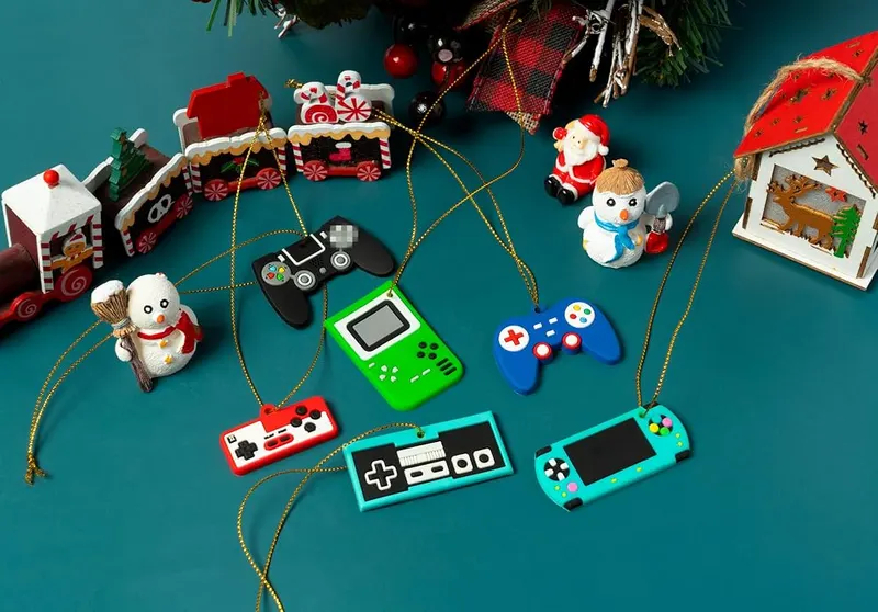 H1vojoxo 20PCS Christmas Video Game Controller Ornaments – product photo 4 of 7