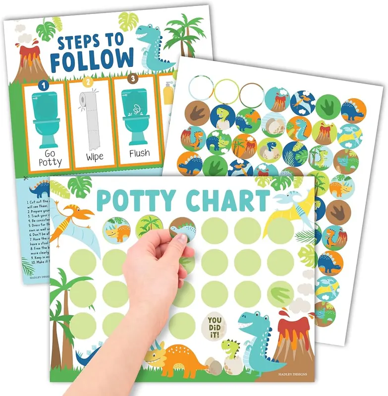 Hadley Designs 10 Potty Training Chart