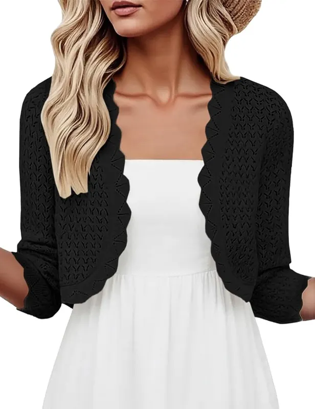 Halife Cardigan in Black