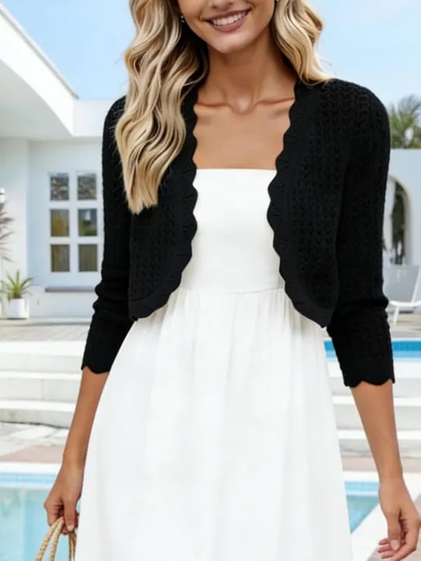 Halife Cardigan – Ribbed hem and sleeve cuffs