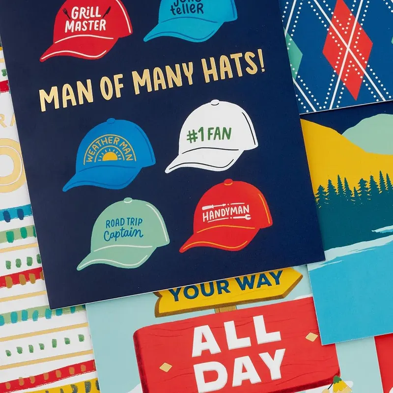 Hallmark Fathers Day Card Assortment – Printed on high-quality paper stock, Hallmark's greeting cards