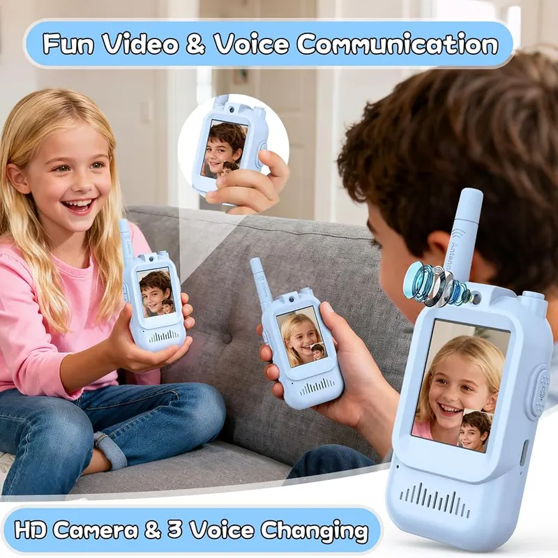 Hangrui Video Walkie Talkies – Two-pack video walkie talkies