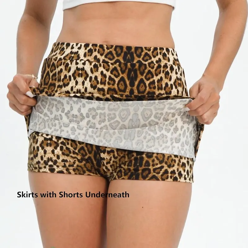 HAOYUAN Leopard Cheetah Skirt – product photo 5 of 7