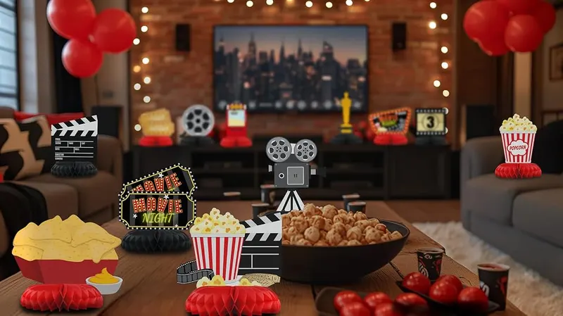 HaPiBiDesign Movie Night Birthday Party Decorations – Versatile Uses
