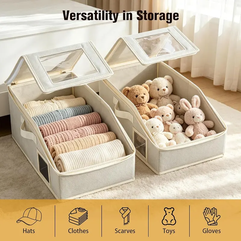 KIPHCA Hat Storage for Baseball Caps Beige – product photo 7 of 7
