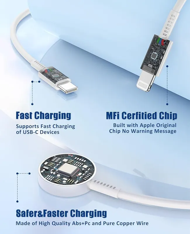 Hcoob for Apple Watch Charger Fast Charging – Multiple Security Protection