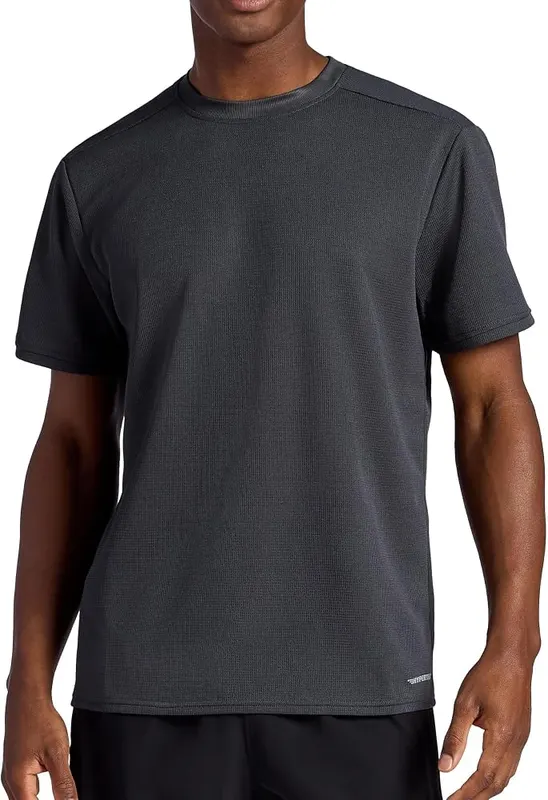 HEAD Men’s Elite Flex Short Sleeve Waffle in Ebony
