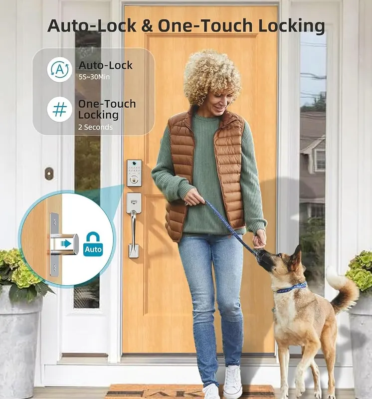 HEANTLE WiFi Smart Door Lock Set – product photo 8 of 9