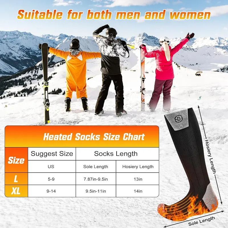ChieAdt Heated Socks – product photo 8 of 9