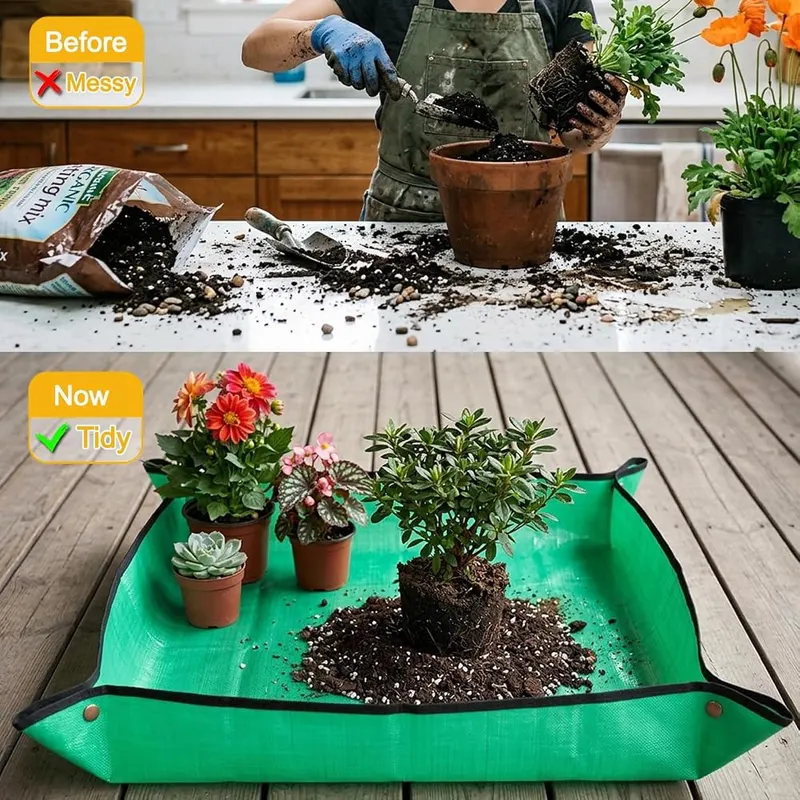 HEDGBOBO Thickened Waterproof Repotting Mat – product photo 2 of 6