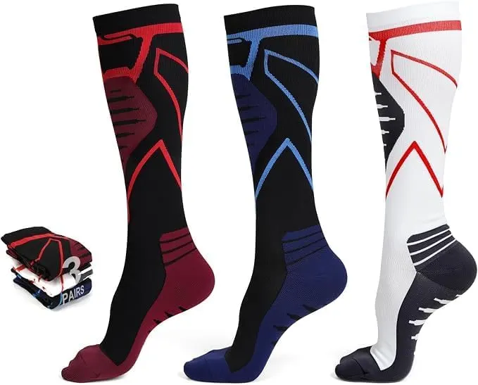 Henland-Jump 3 Pas Compression Socks – 20-30 mmHg rating listed