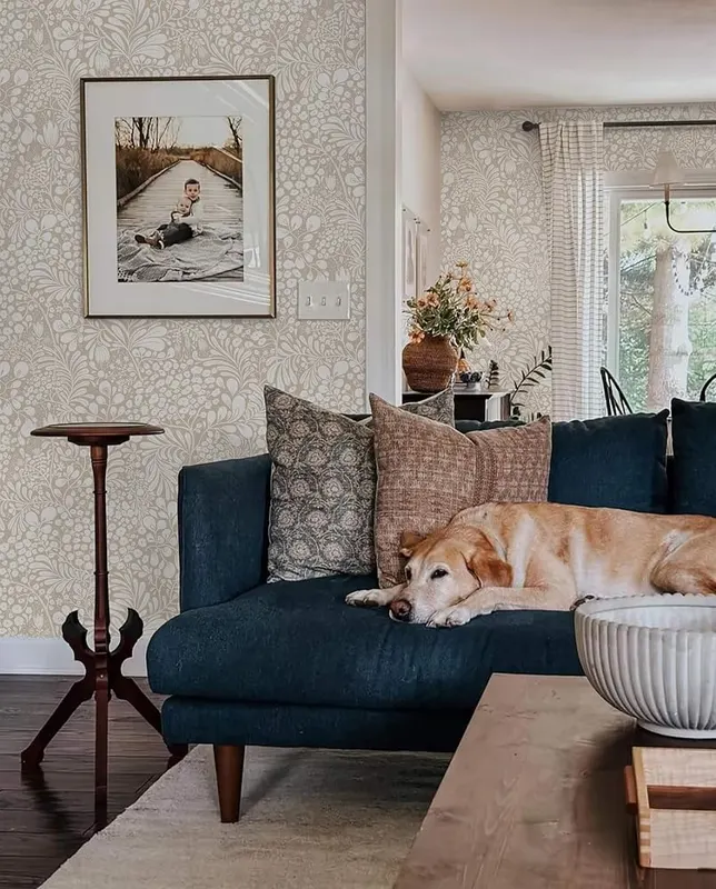 Heroad Peel and Stick Wallpaper Boho Beige – Easy Use