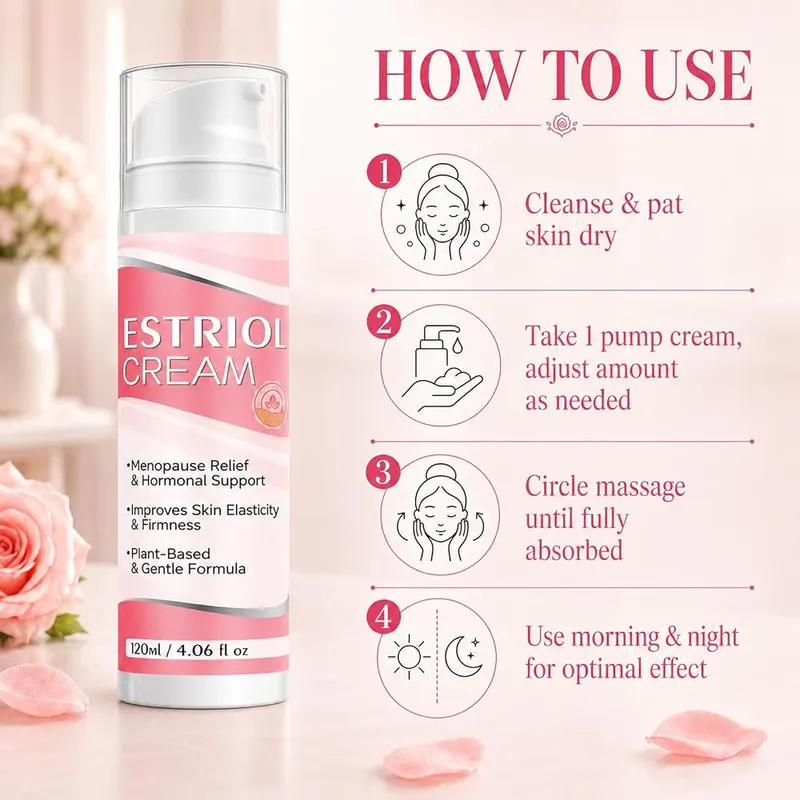 Hevryca Estrogen Cream – Easy Application for Everyday Skincare