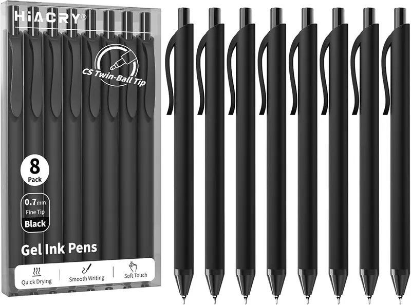 Hiacry 8 Pcs Gel Pens