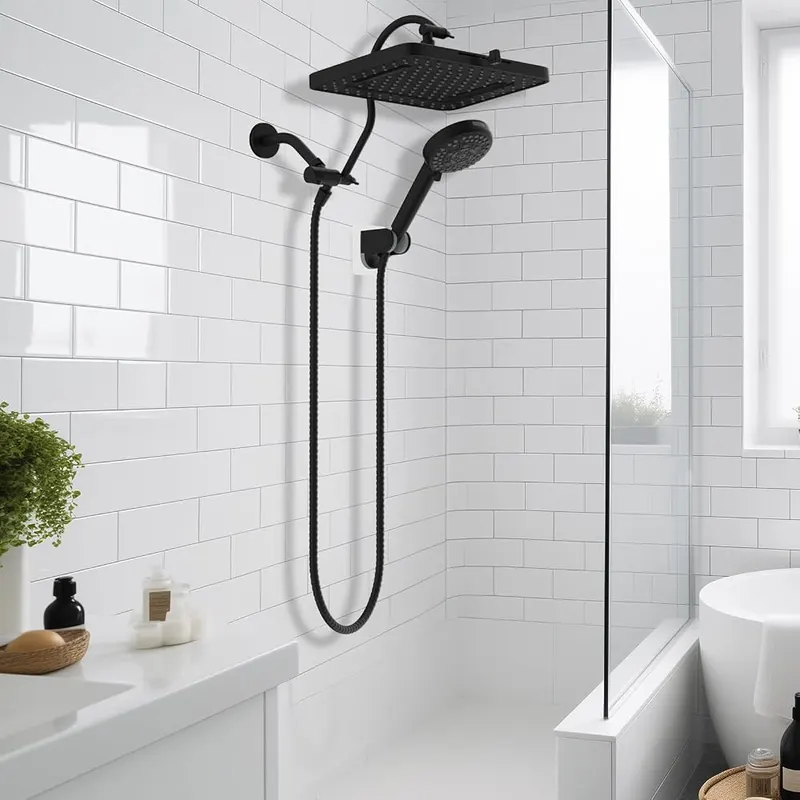 Hibbent 13” 5-spray Rain Shower Head – product photo 8 of 9