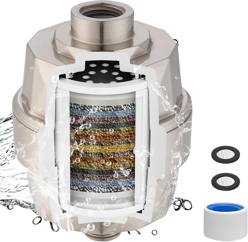 Hibbent Upgraded High Output 20 Stage Showerhead