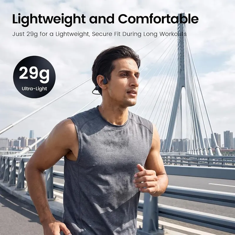 HIFI WALKER Bone Conduction Headphones – Lightweight Open-Ear Comfort
