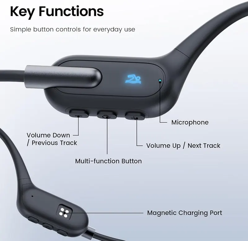 HIFI WALKER Bone Conduction Headphones – product photo 8 of 9