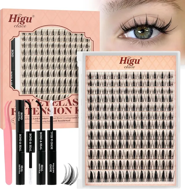 Higu clace Lash-Clusters Kit in Lash Kit-Fairy