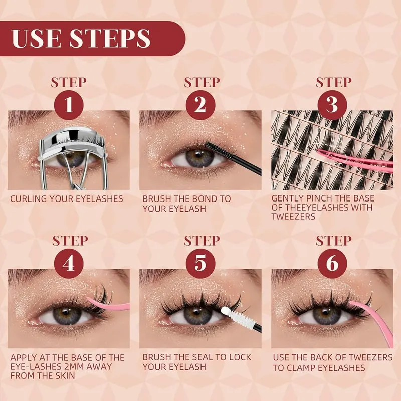 Higu clace Lash-Clusters Kit – Designed for up to seven days hold