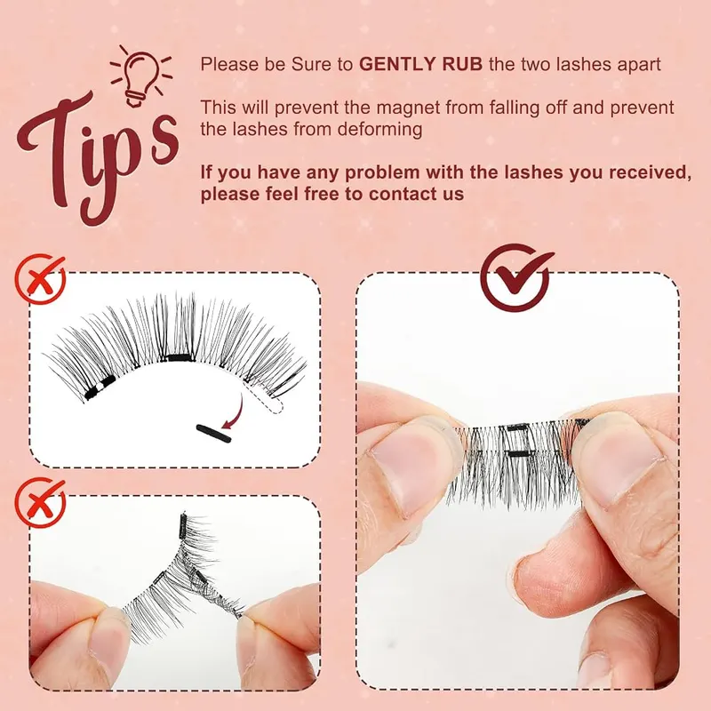 Higu clace Magnetic Eyelashes – Reusable lash pair