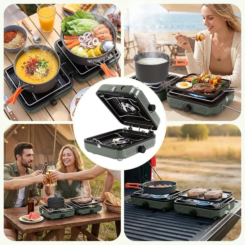 Hisencn 2 Burners Camping Stove – product photo 7 of 7