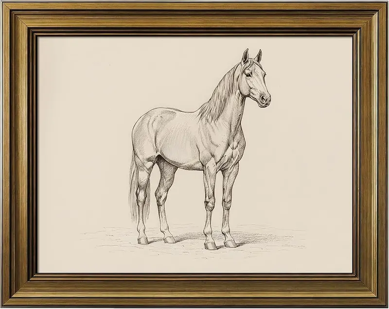 HISPACE Vintage Framed Wall Art