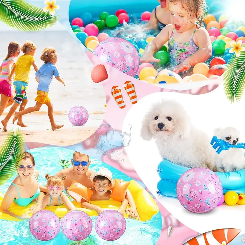 Hollowfly 12 Pcs 6 7 Beach Balls – Easy to Use