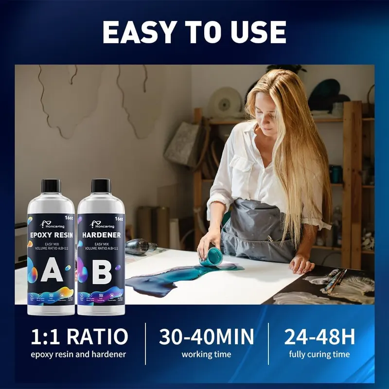 Honcaring Epoxy Resin – Easy to Use