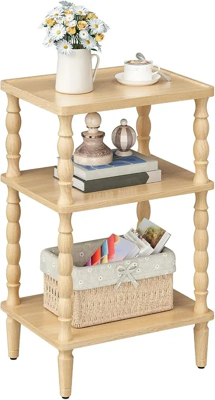 HOOBRO End Table in Natural