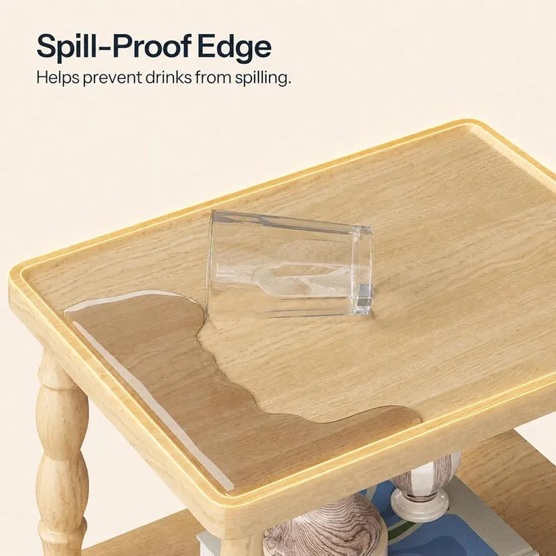 HOOBRO End Table – Easy Assembly & Low Maintenance