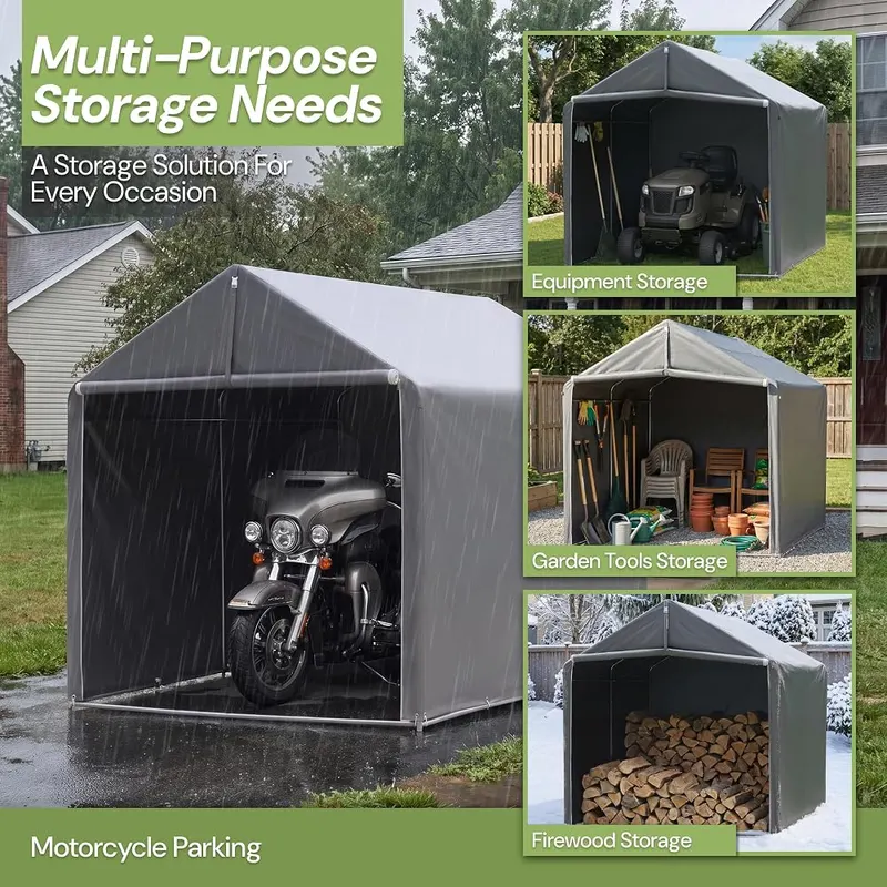 HOTEAGLE Outdoor Storage – Full coverage waterproof PE fabric