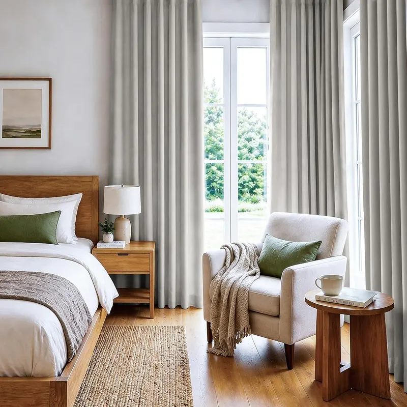 HPD Half Price Drapes Essential Solid Blackout Curtains – Generous length