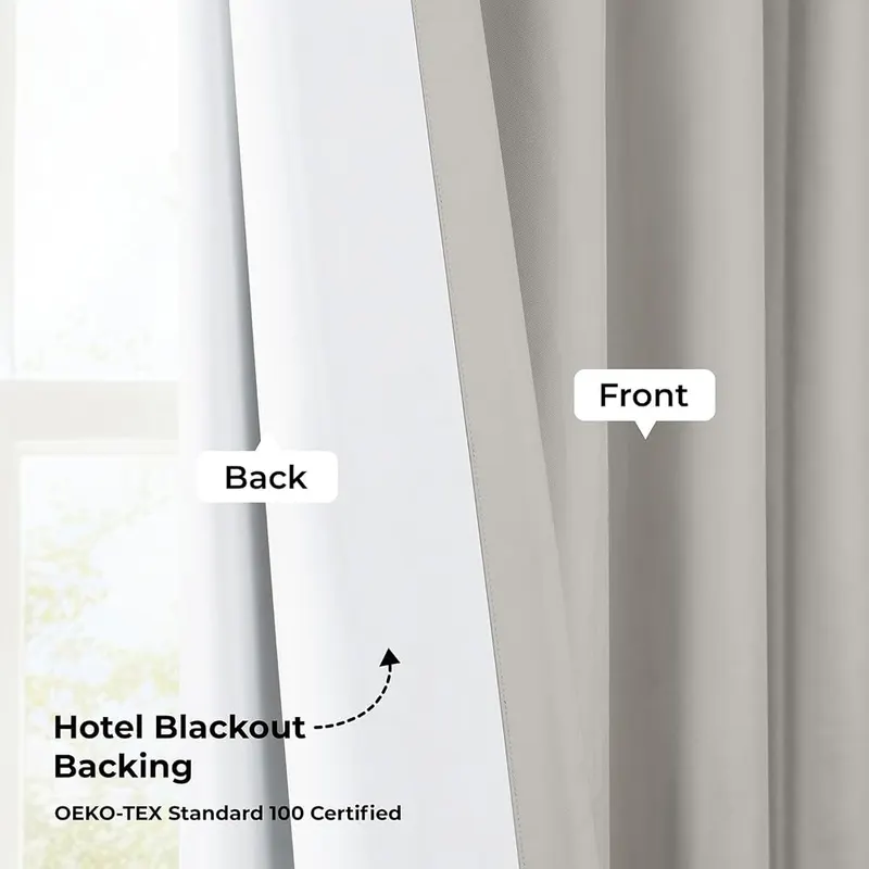 HPD Half Price Drapes Essential Solid Blackout Curtains – product photo 9 of 9