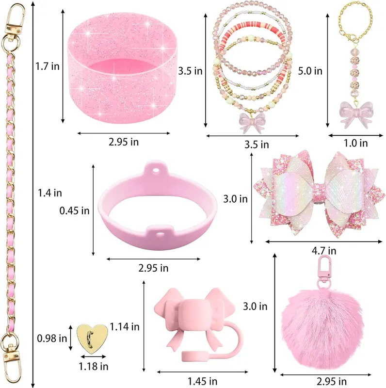 Hpebl 11PCS Bow Accessories – Bow straw topper