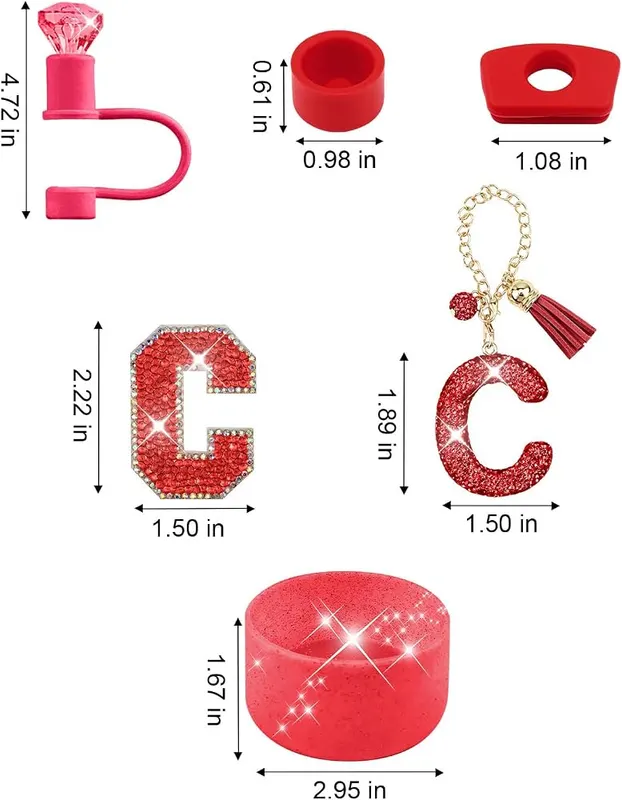 Hpebl 6PCS Red – product photo 3 of 7