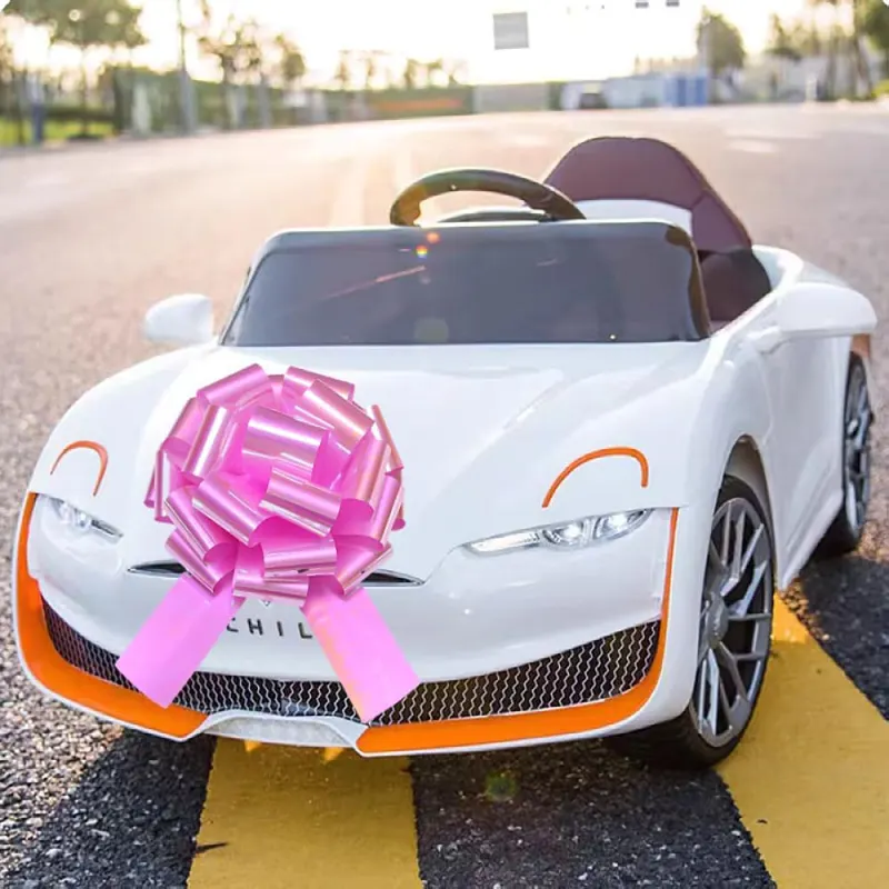 HSXJJ 1Pcs Big Pink Bow – product photo 5 of 6
