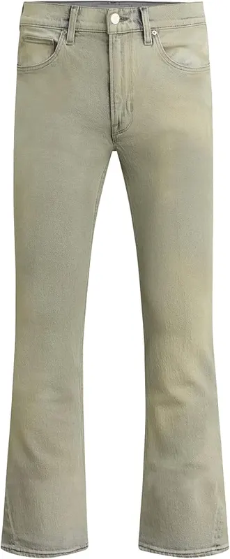 HUDSON Men’s Walker Kick Flare Chalk Mist – Fit Measurements